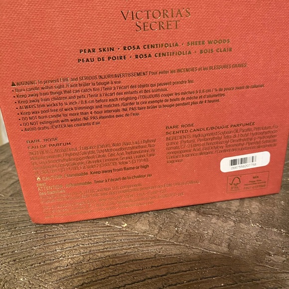 Victoria’s Secret bare rose parfum and candle set - Picture 7 of 8